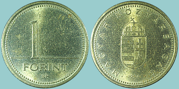 Ungheria 1 Forint 1994