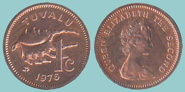 Tuvalu 1 Cent 1976